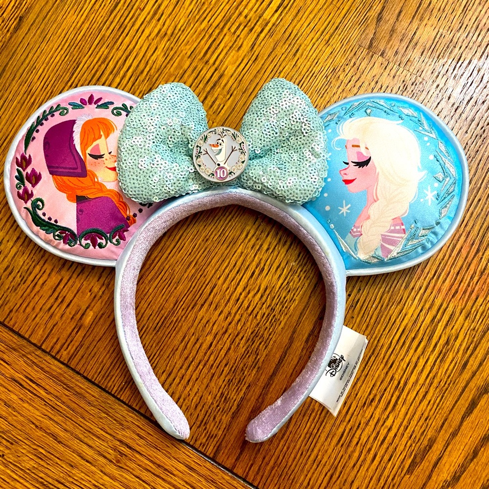 Frozen Disney Ears - 10 year Anniversary